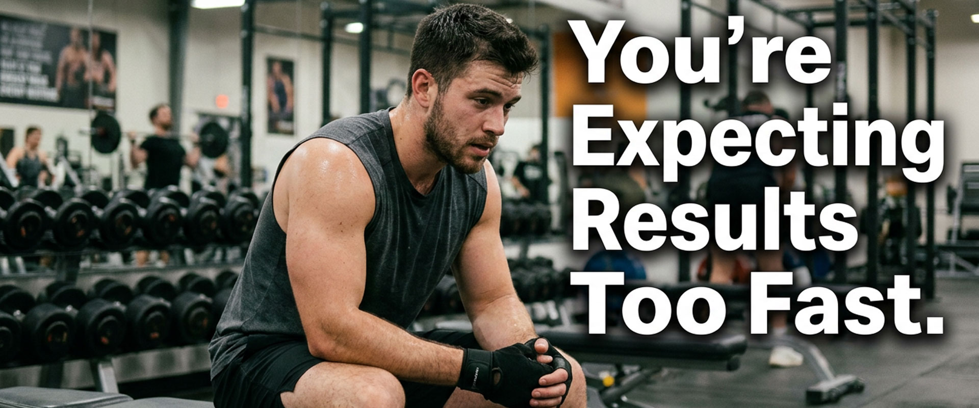expecting fast muscle growth results unrealistic expectations